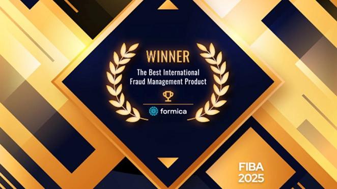 Formica AI Wins the "Best International Fraud Management Product" Award